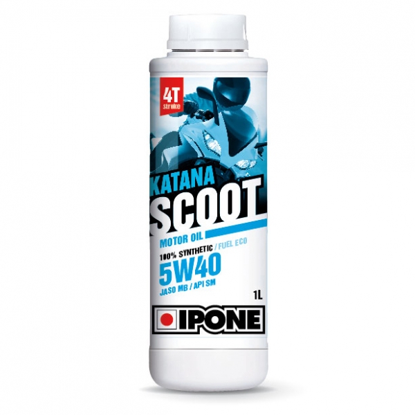 Масло 4T IPONE SCOOT4 KATANA 5W40 1L