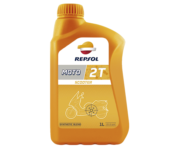 Масло REPSOL 2t SCOOTER синтетическое 1л