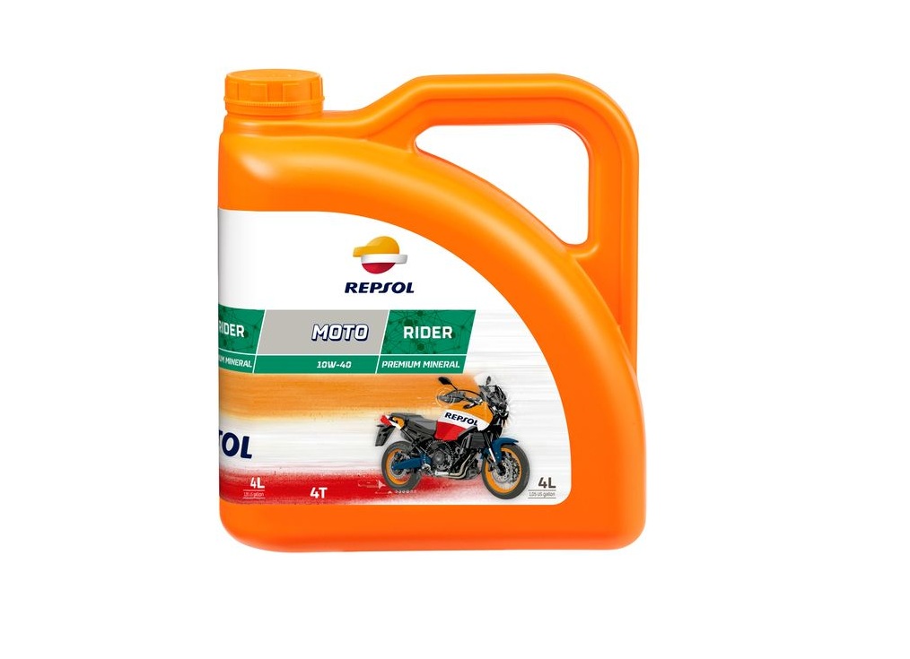 Масло REPSOL 4t MOTO RIDER 10W-40, 4л