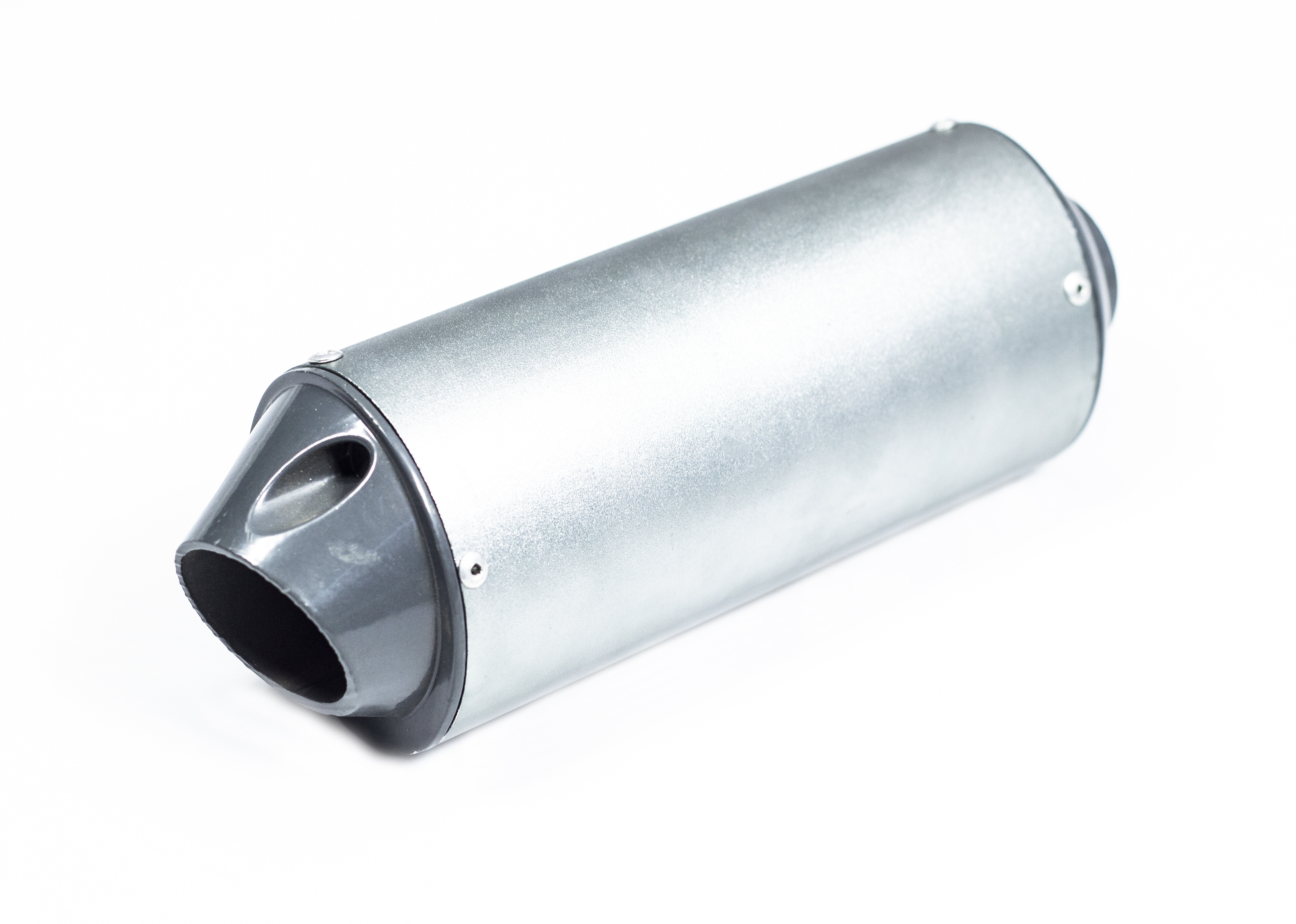 Глушитель кросс для питбайка (универсальный) черный