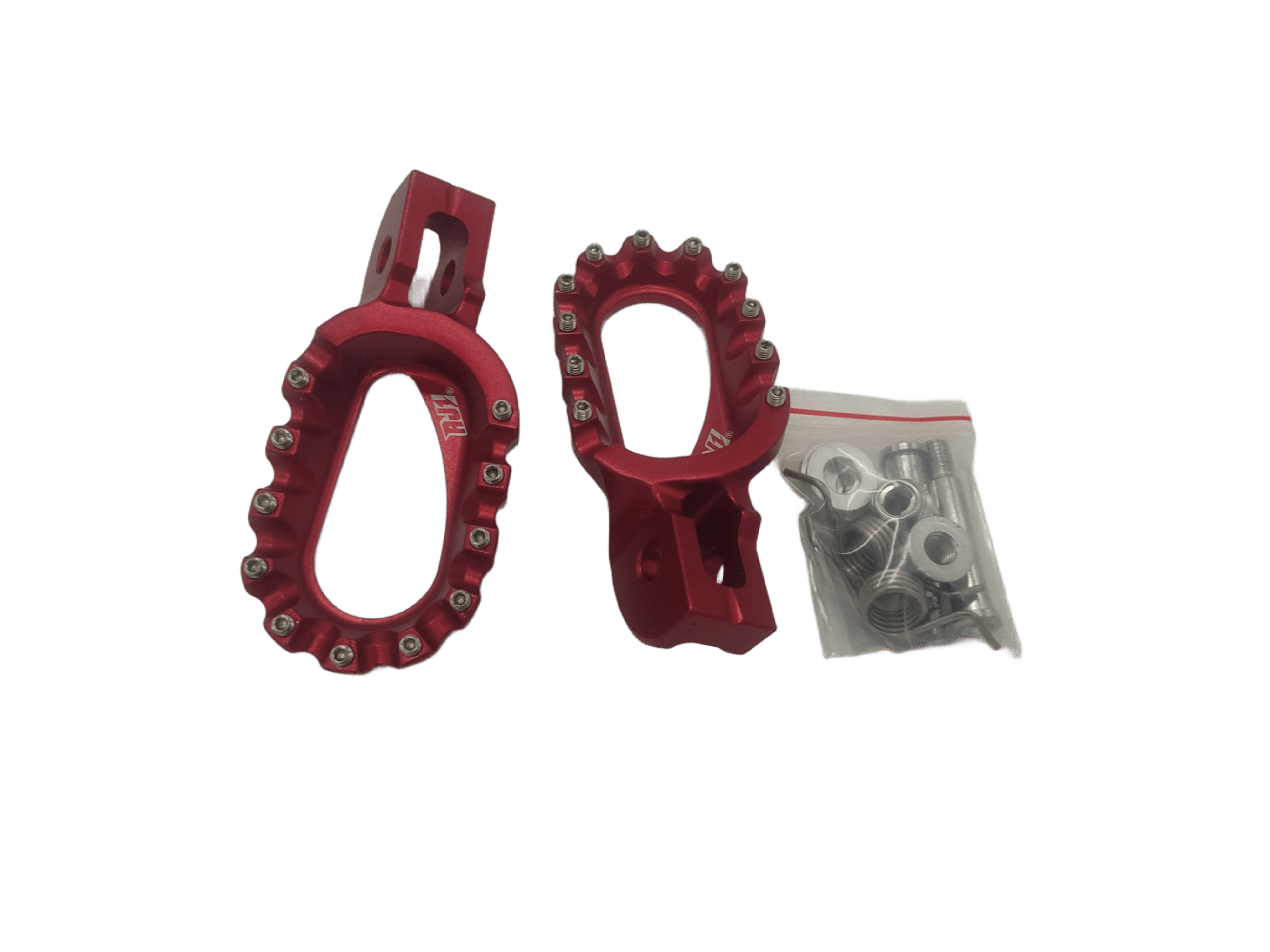 Подножки AJ1 (копия S3) красные  (k8 frame)