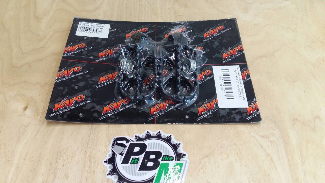 Подножки водителя в сборе (пара) KAYO KLX,CRF (W320055/6)