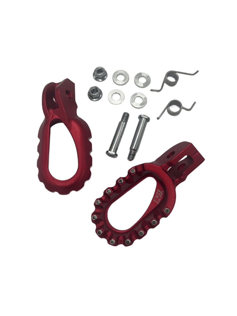 Подножки AJ1 (копия S3) красные (k10 frame)