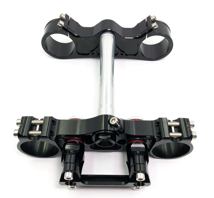 Траверса OTOM CNC Avantis Enduro вал 29 мм (Синий)