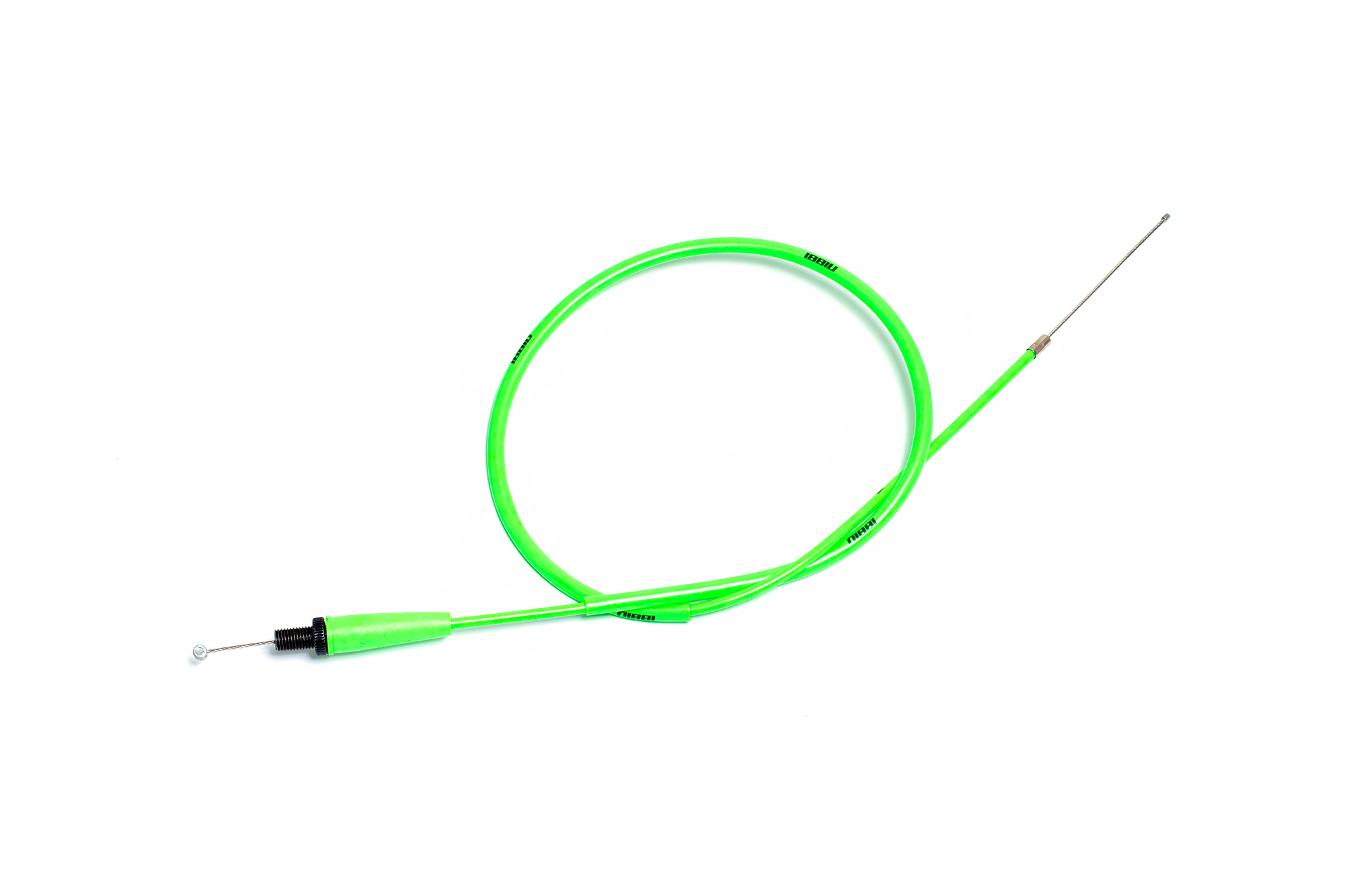 Трос газа NIBBI 4T (Cross CB ) возд.охлаждение (L930 мм, общая длина 1060 мм) (Зеленый, , YMX-1-4)