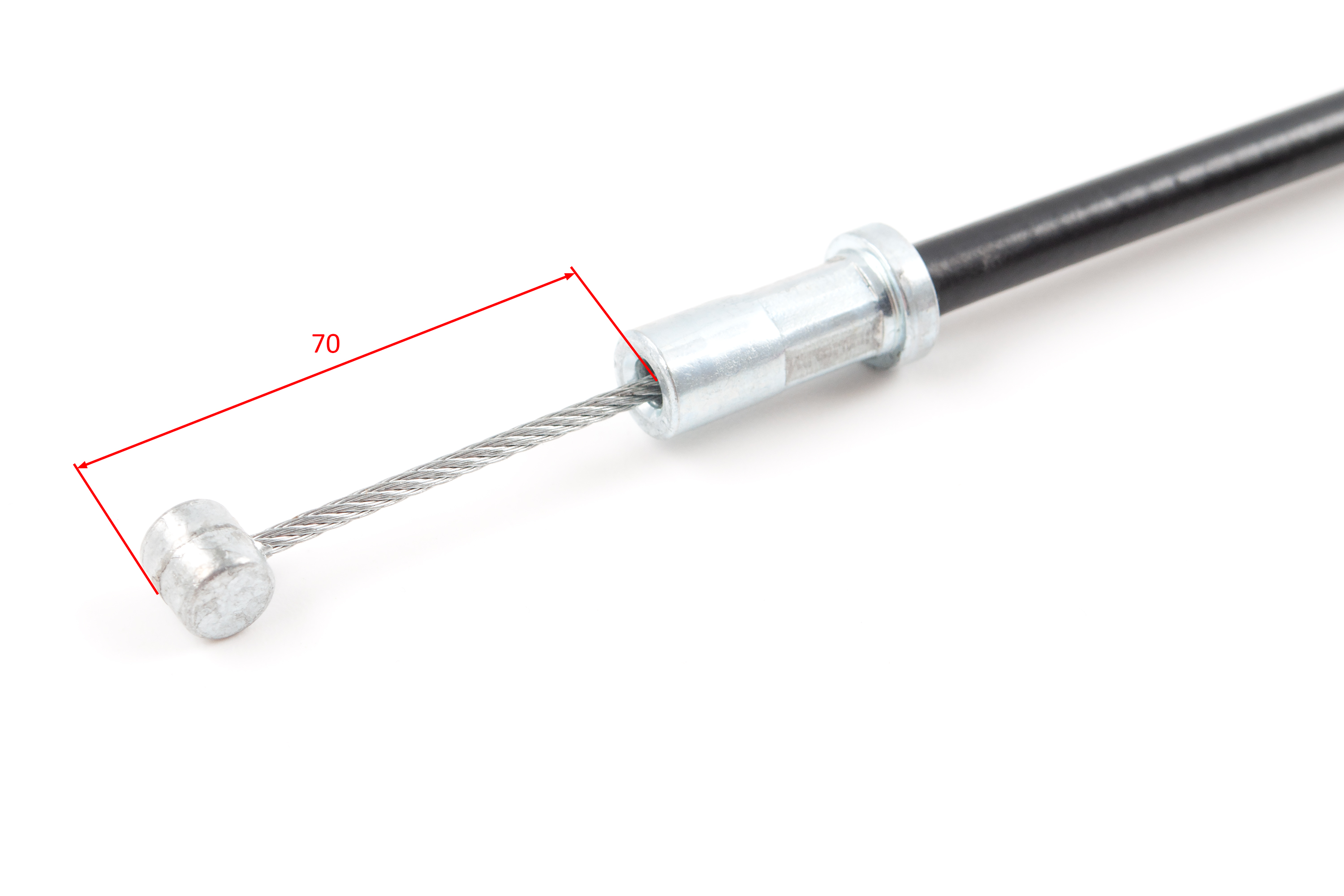 Трос обогатителя прямой 900мм+70мм PROCIDA K1 CB300F/ BRZ x5/ Progasi Max