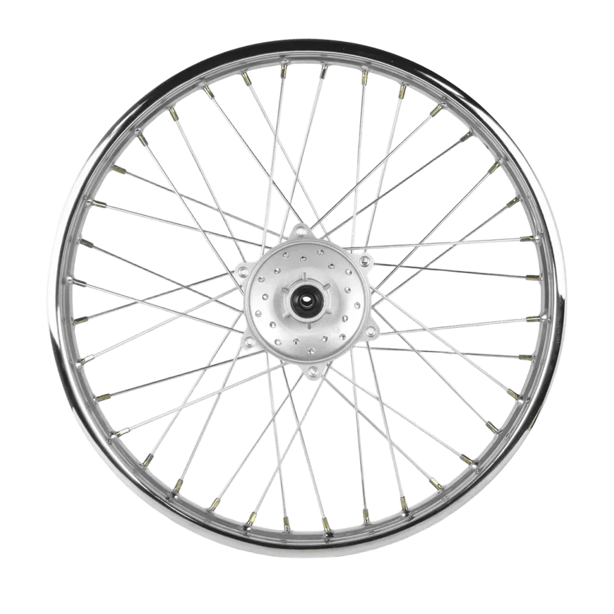 Диск колесный для мотоцикла передний 21'х1,85 Sport-001, 006, 250GY-5, TTR250R (обод-ступица серебро)