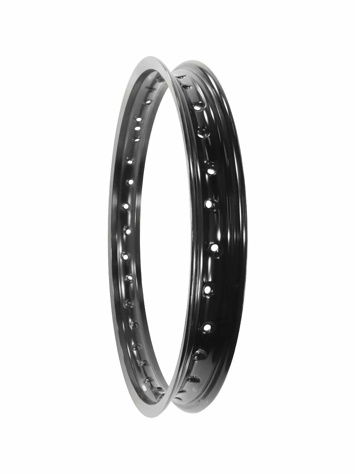 Обод для питбайка 17 1,60 алюминиевый чёрный (без ступицы) передний