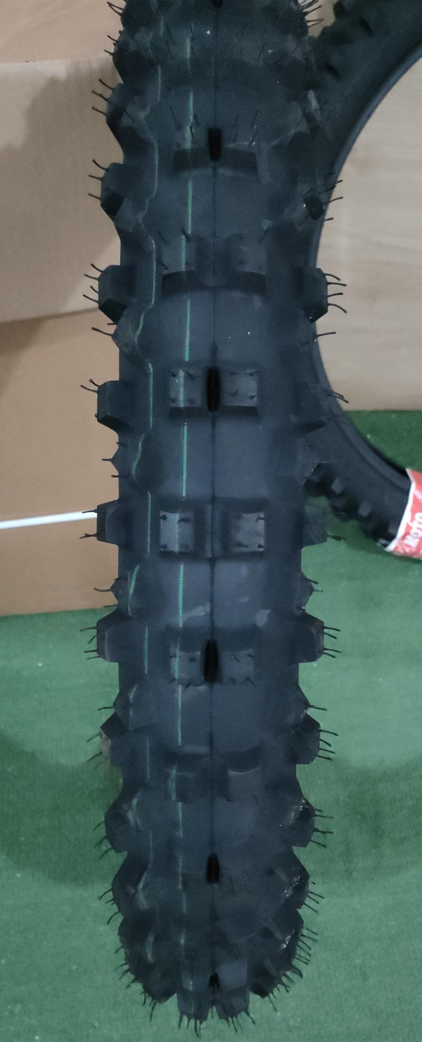 Покрышка 90/90-21 GUMM FXMOTO (SUPER SOFT) \2 green line