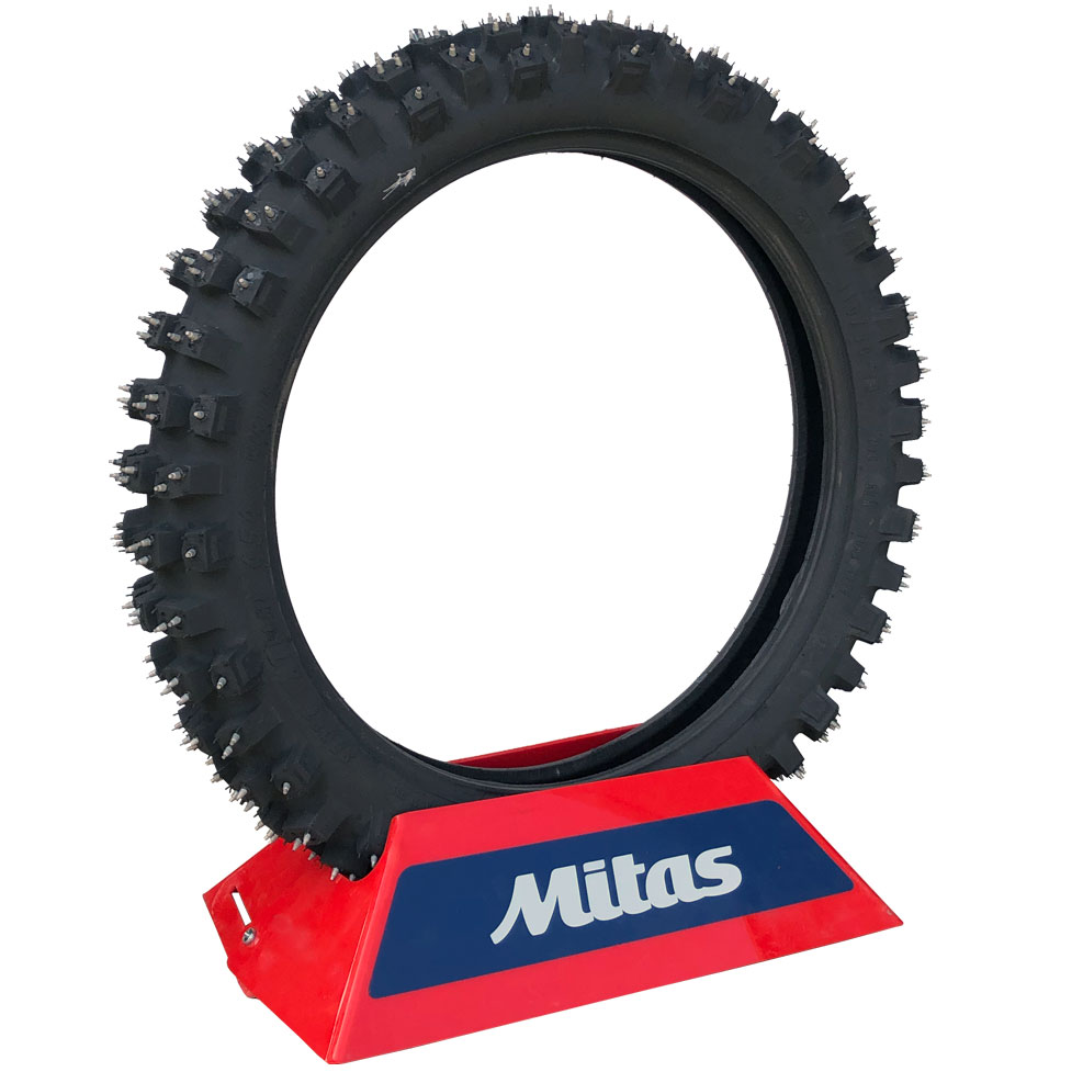 XT-454 110/100-18 297 шипов Winter Friction Spike Митас