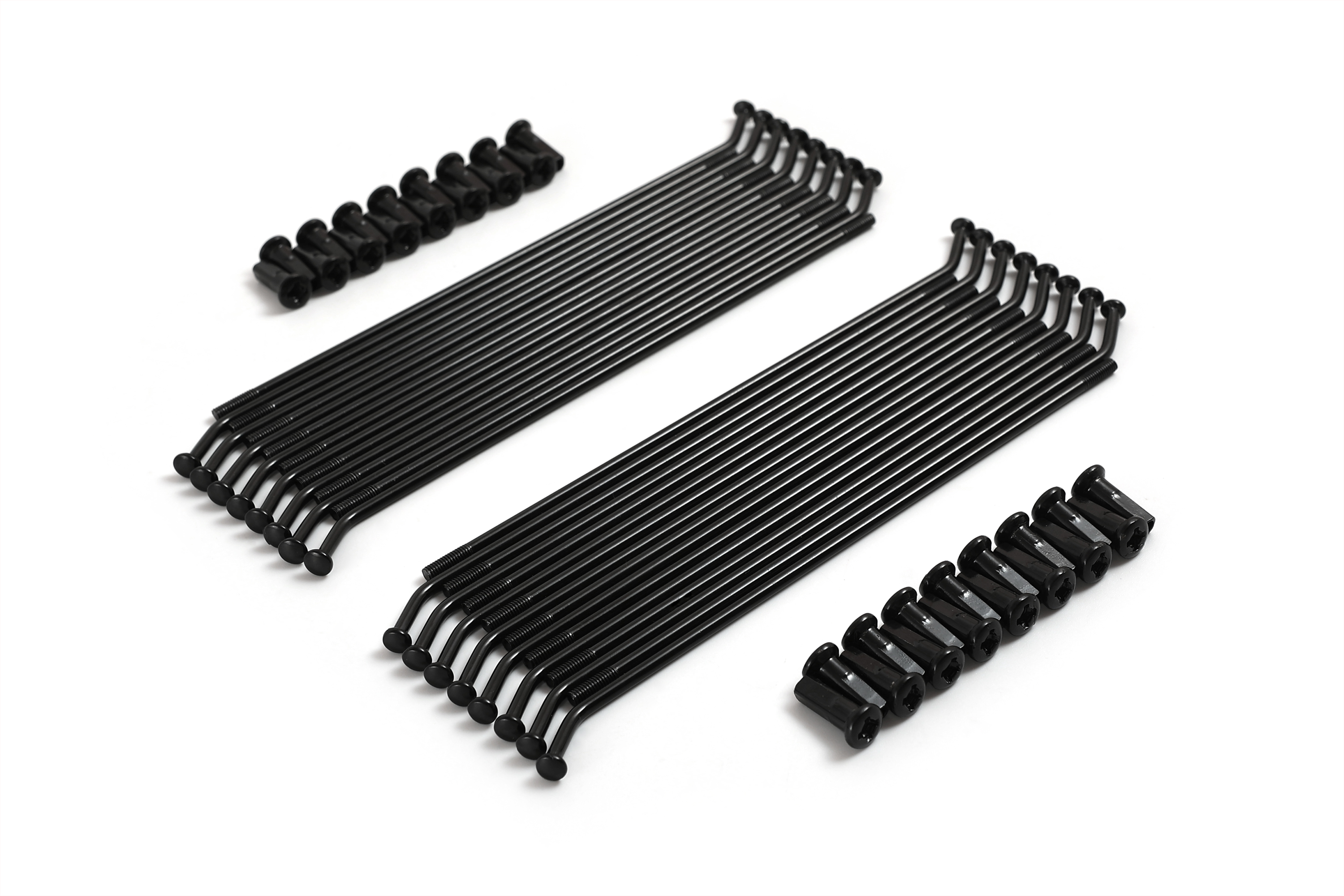 Спицы комплект R17 32шт. передние для питбайка усиленные (чёрные)