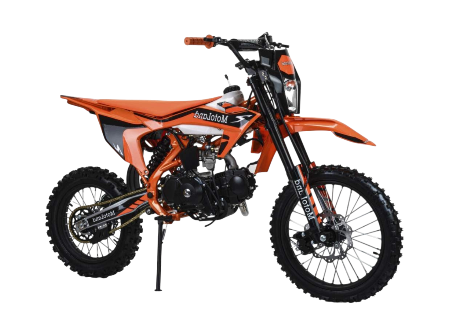 Питбайк Motoland 125 SX 125 E 17/14 оранжевый