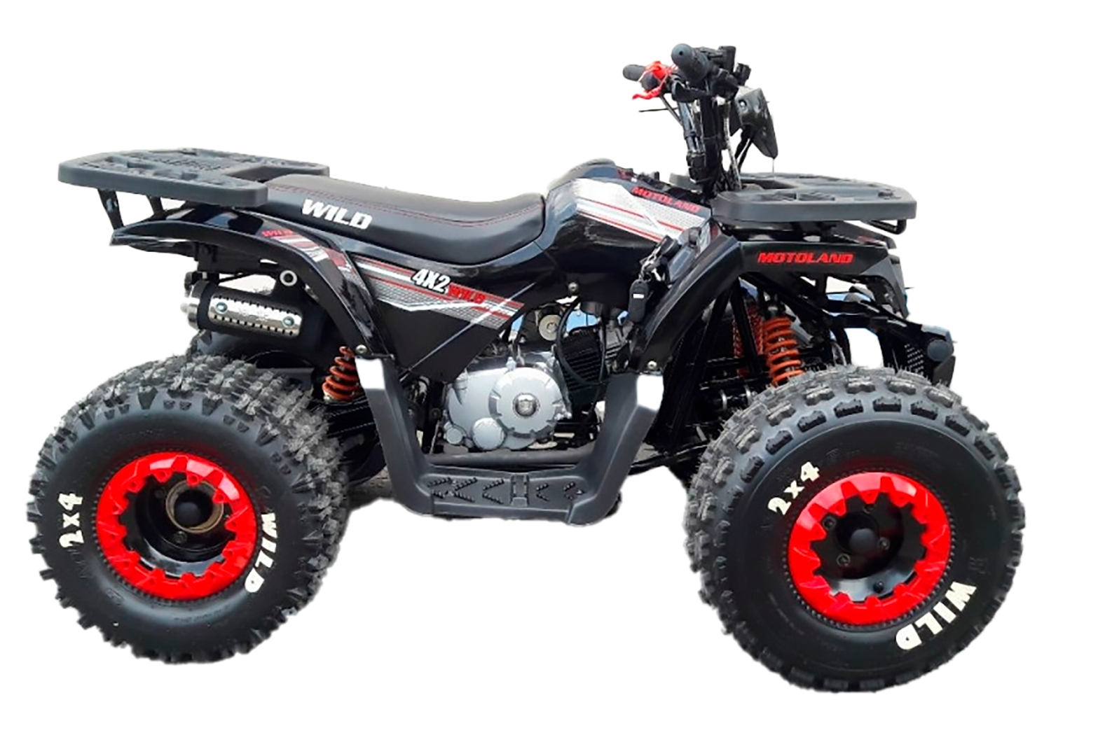 Квадроцикл Motoland VOX125 WILD черный