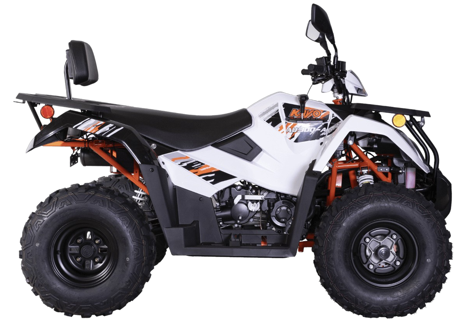 Квадрицикл KAYO AU300 Carb (белый пластик 2024 г.) (ПТС)