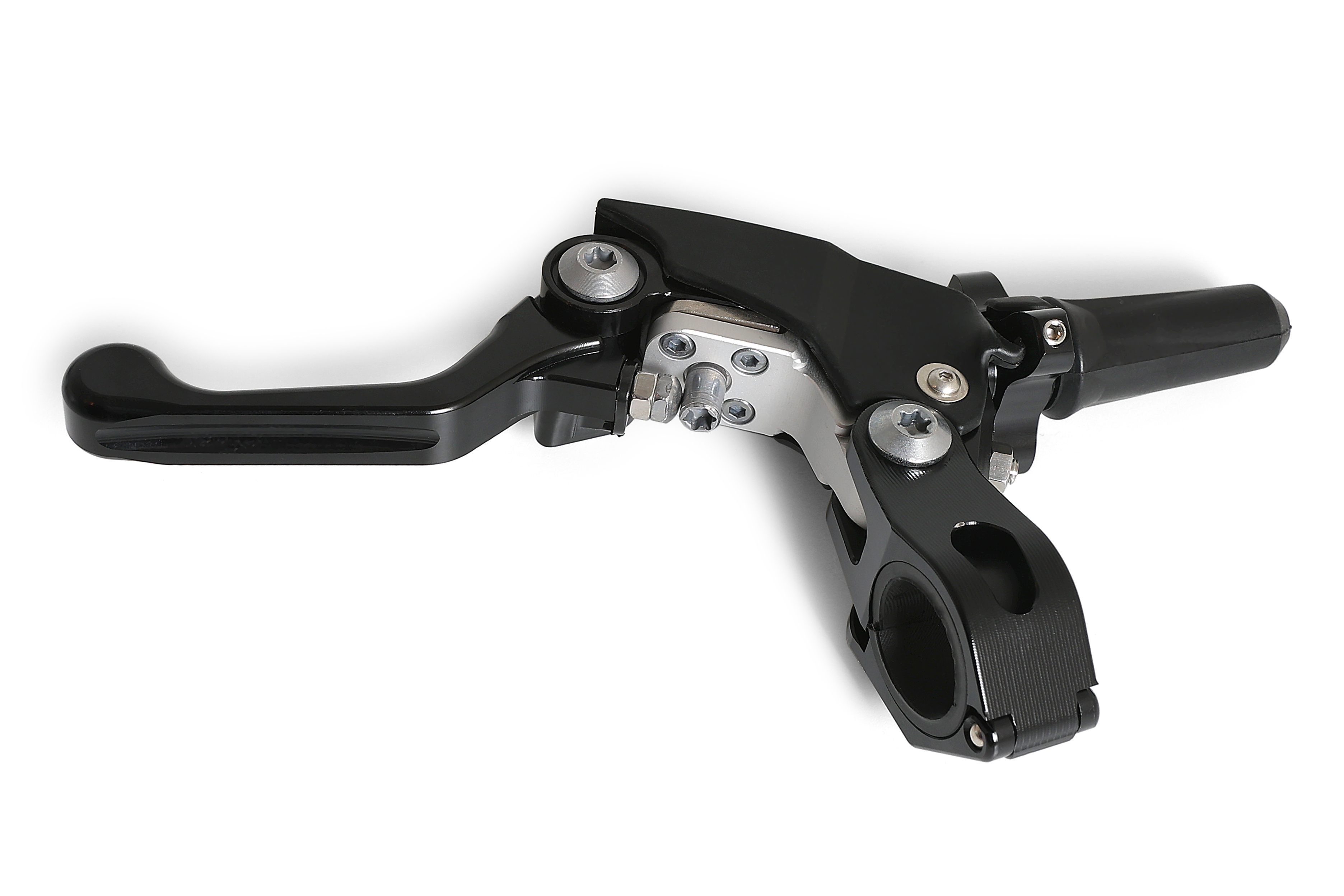 Рычаг алюминий сцепления короткий CNC черный