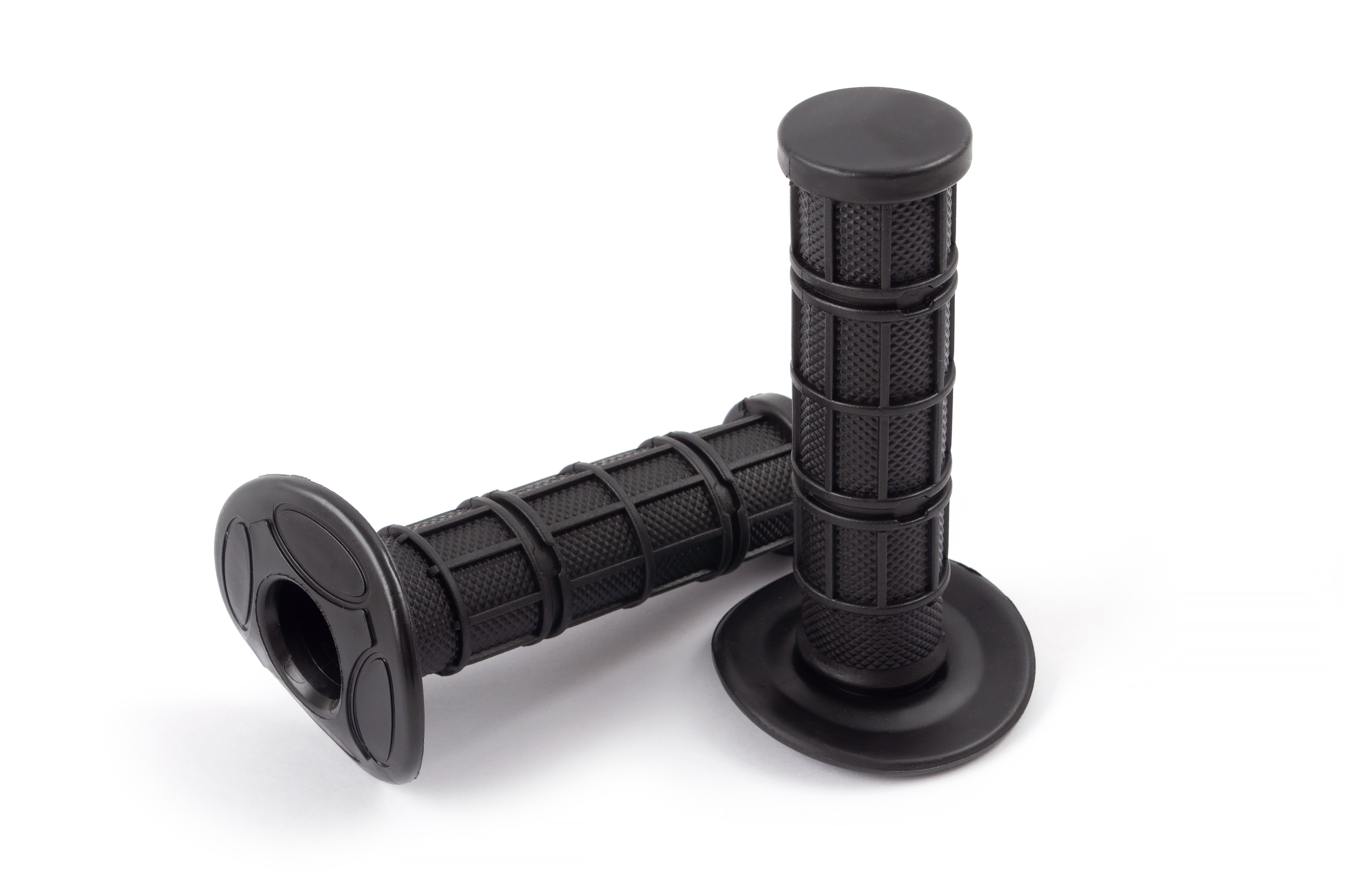 Грипсы универсальные для эндуро мотоцикла и питбайка MX черные