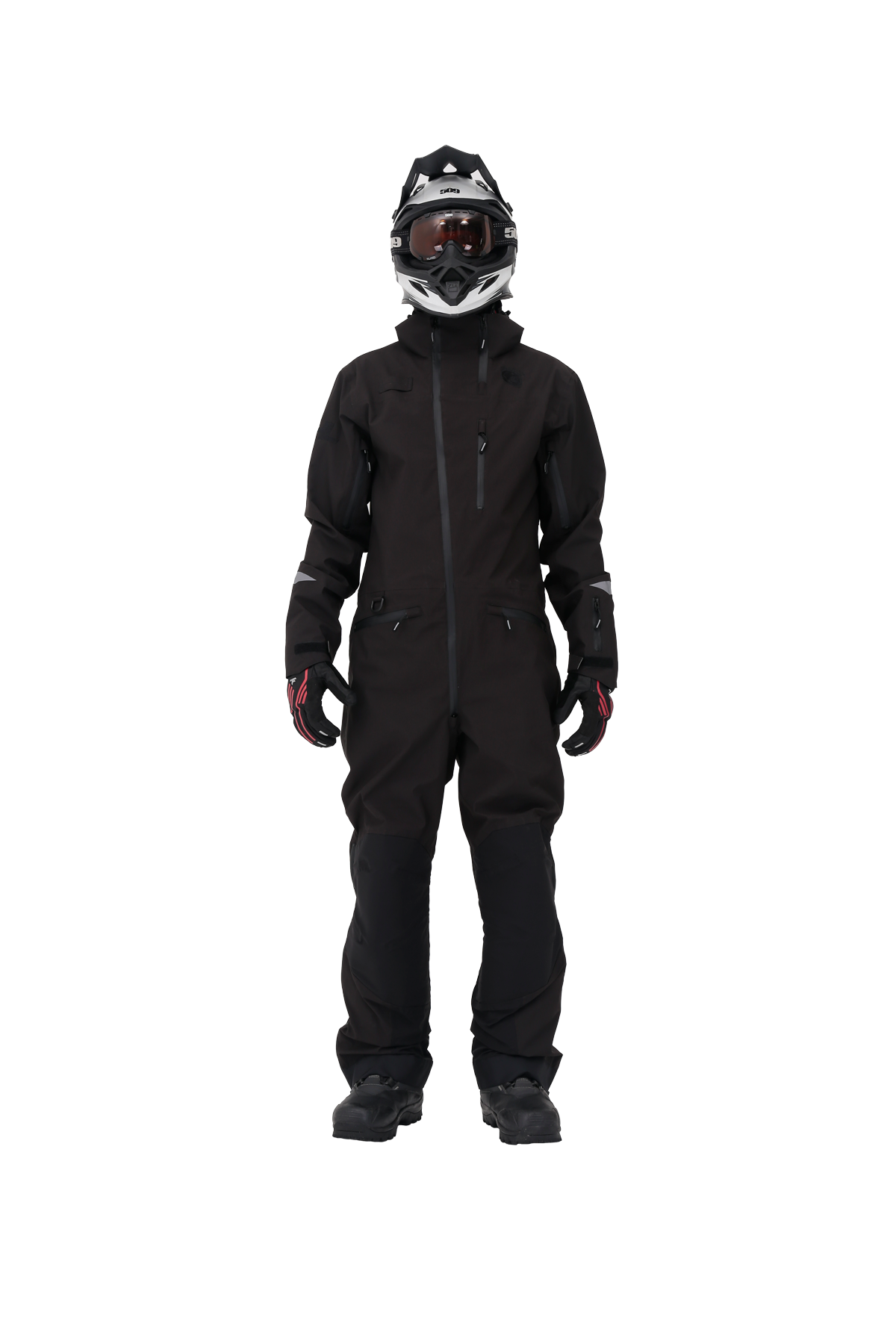 Hyperlook Комбинезон Rebel черный, размер M