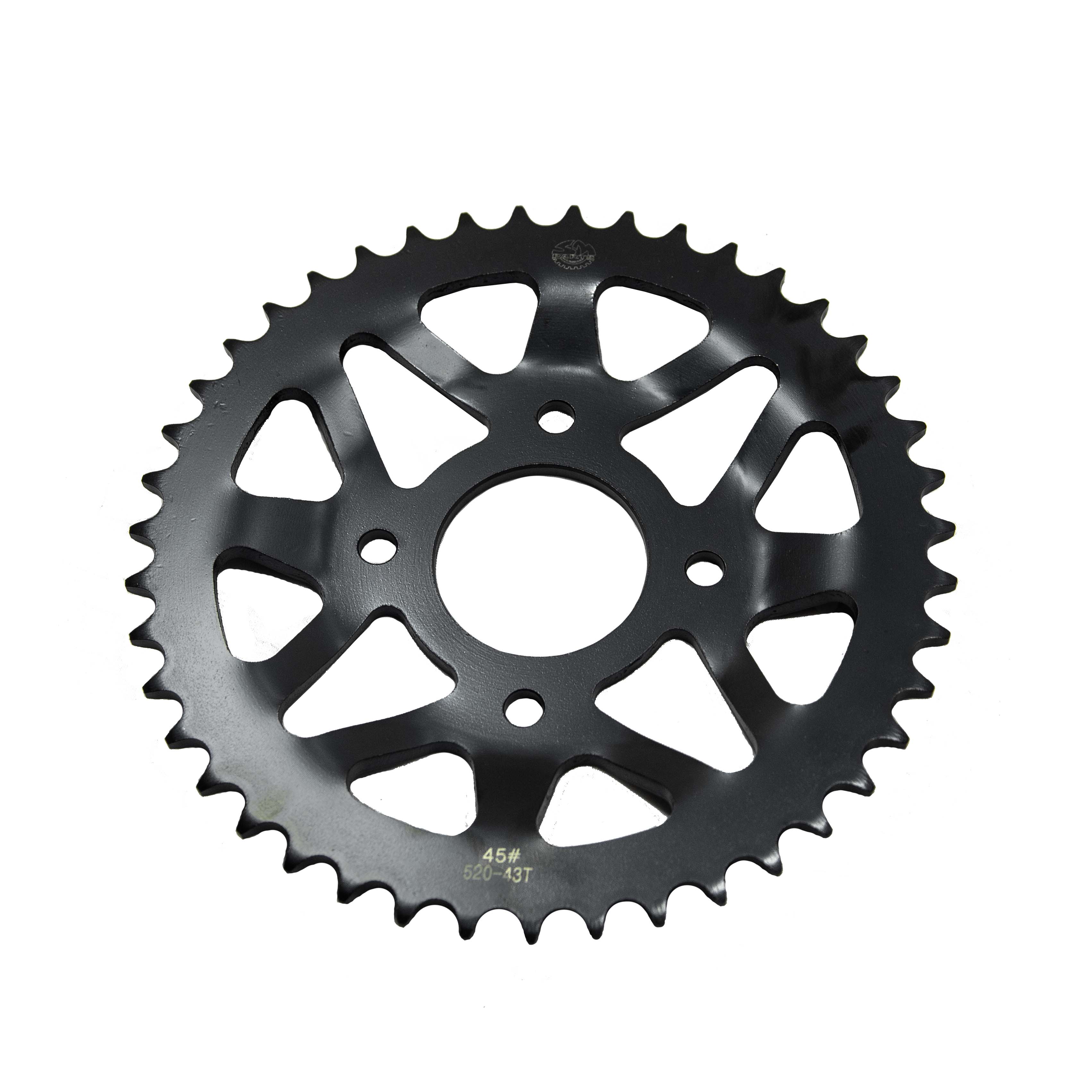 Звезда ведомая стальная KAYO K1, K2, T2 520-45