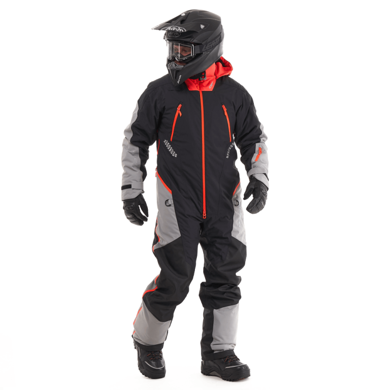 Dragonfly Комбинезон EXTREME 2.0 Man Black - Red - Grey 2024 Утепленный (100) (KL)