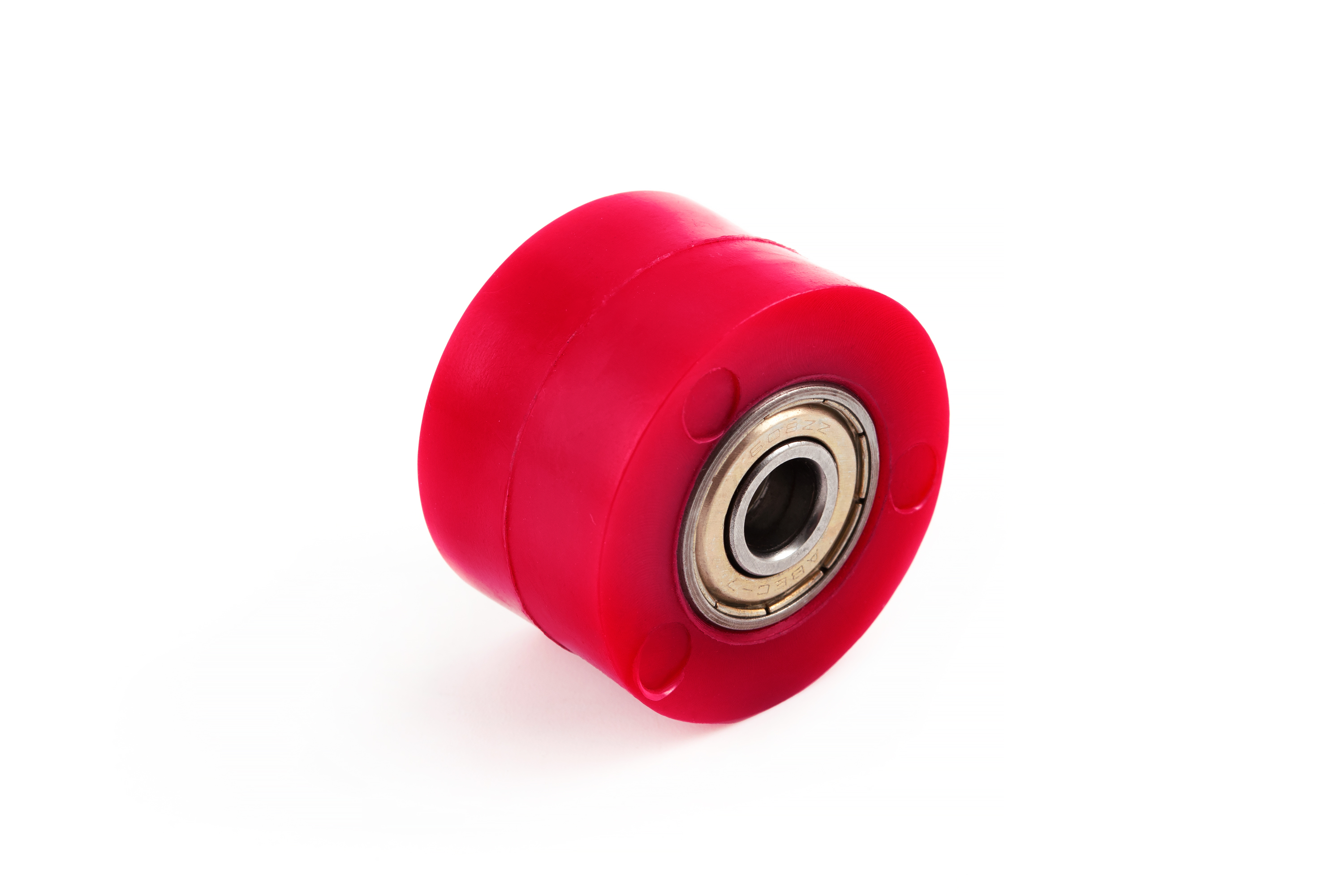 Ролик приводной цепи ось M8 красный OTOM