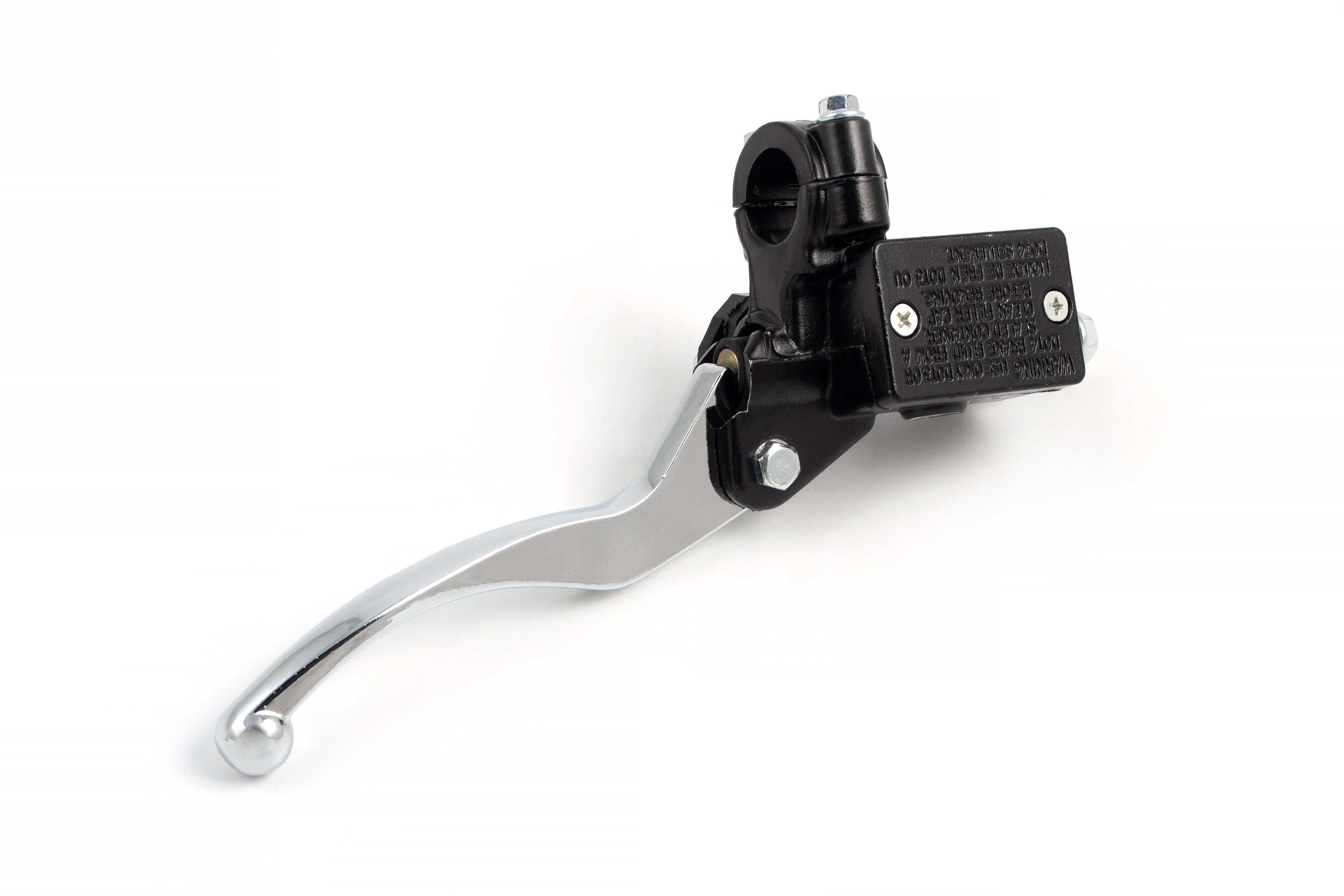 Тормозная машинка правая (тормозной цилиндр) с рычагом универсальная питбайк/мотоцикл