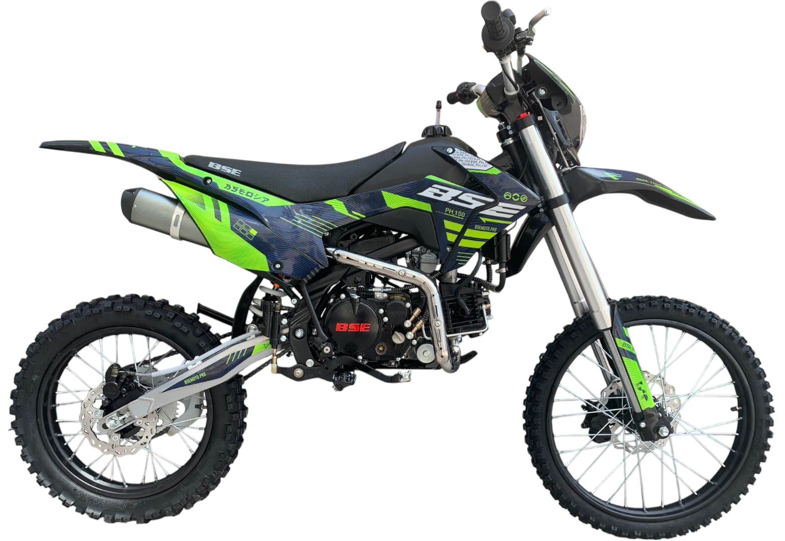 Питбайк BSE PH 150 17/14 AK47 Green