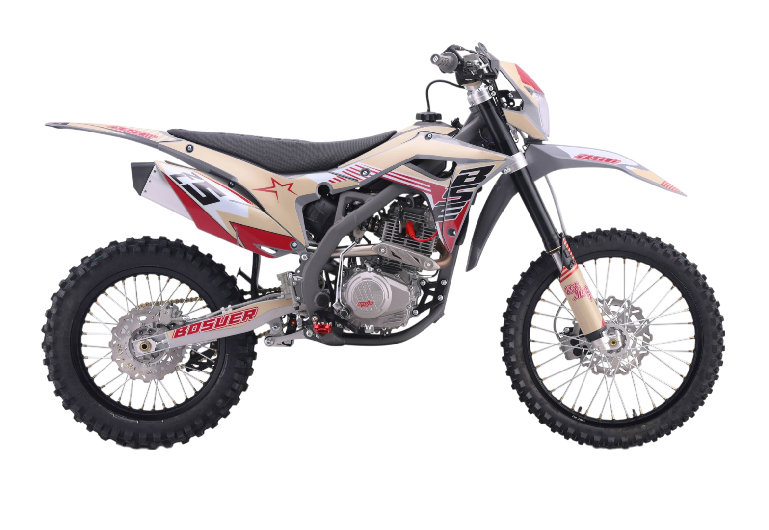 Кроссовый мотоцикл BSE Z5 L Brown Volcano