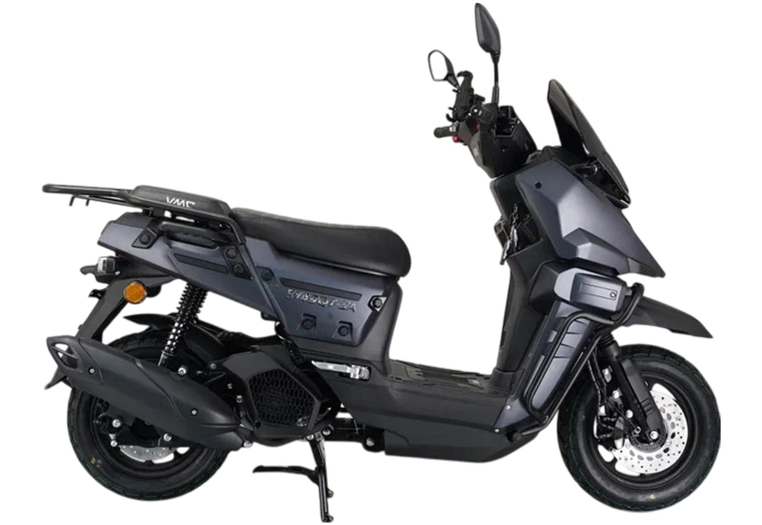 Скутер VENTO (VMC) SMART X BY49QT-5A 49 см3 СЕРИЯ T1700 (LED панель, CBS, USB, сигнализация) GREY