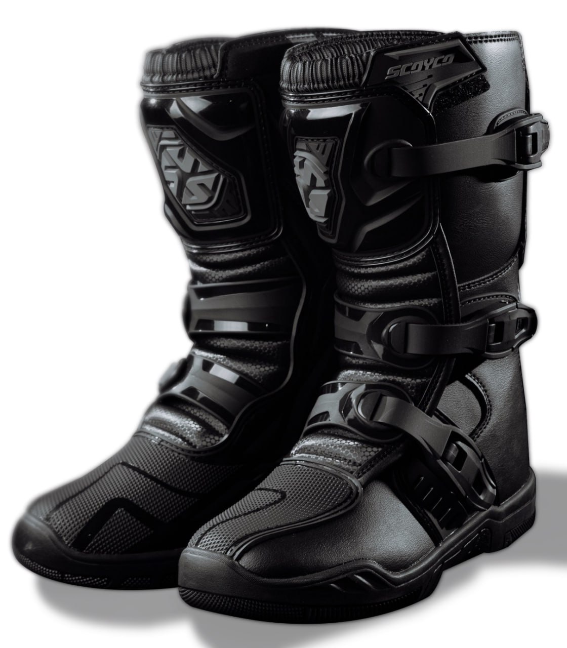 Ботинки эндуро Scoyco MBM008 kid (черный, 36)