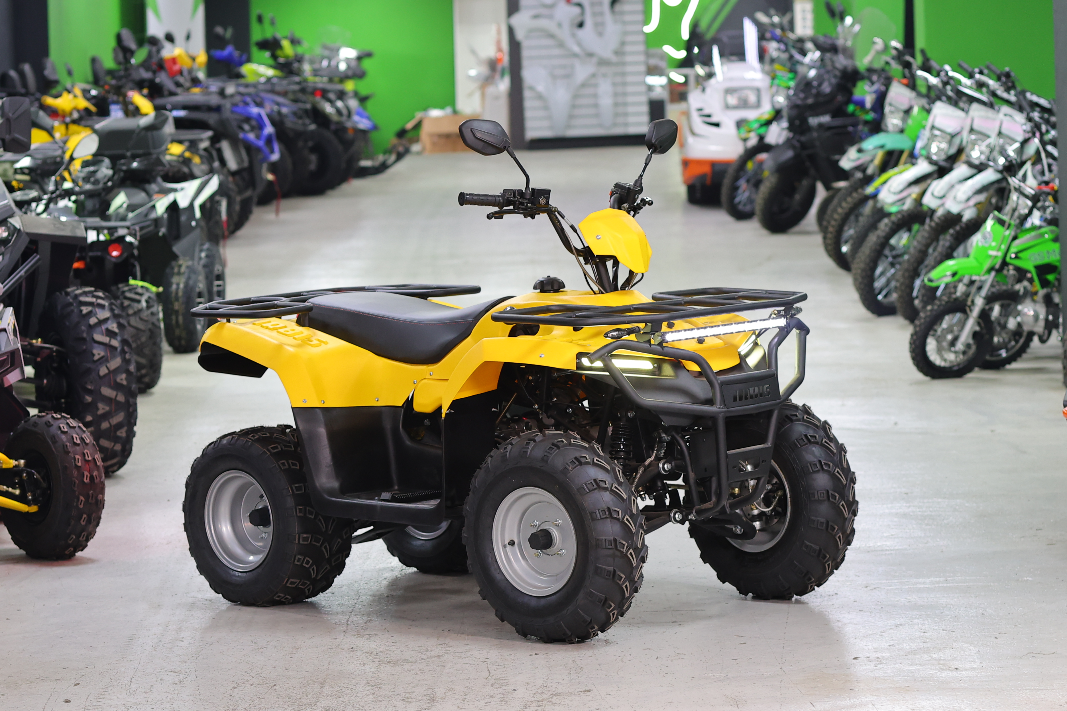 Квадроцикл IRBIS ATV 200 PREMIUM (Желтый)