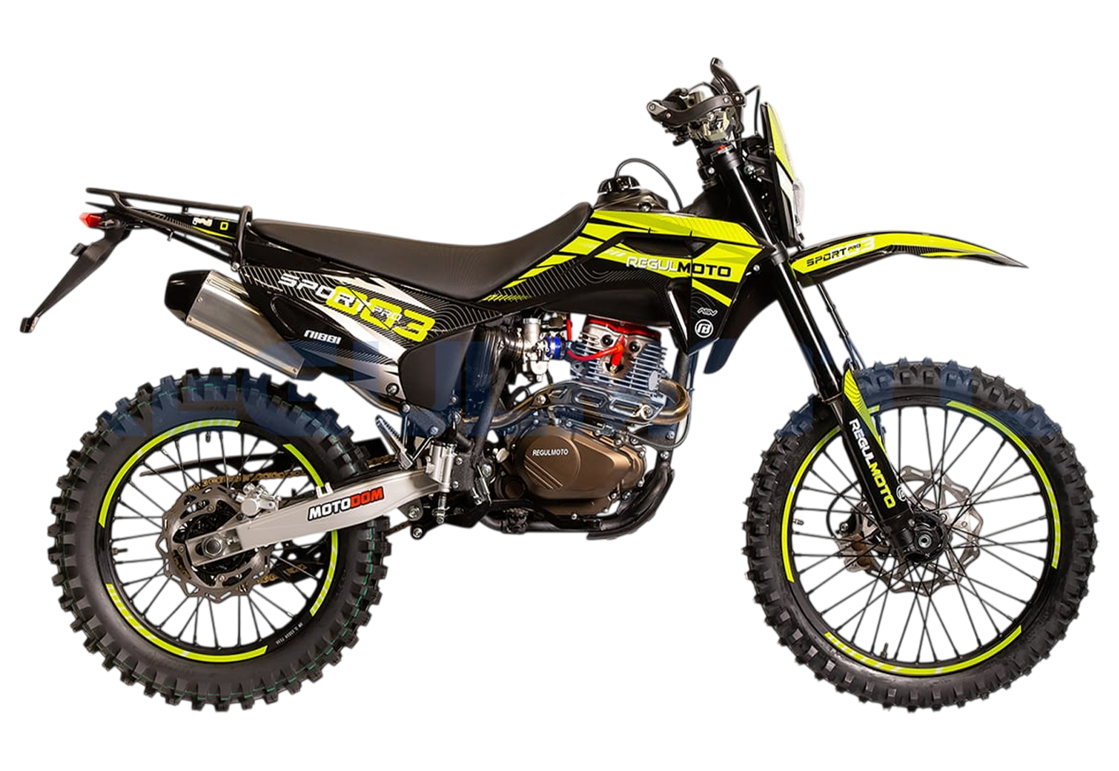 Мотоцикл Regulmoto Sport-003 PR PRO 300 (4 valves) 6 передач (Черный/желтый) ПТС