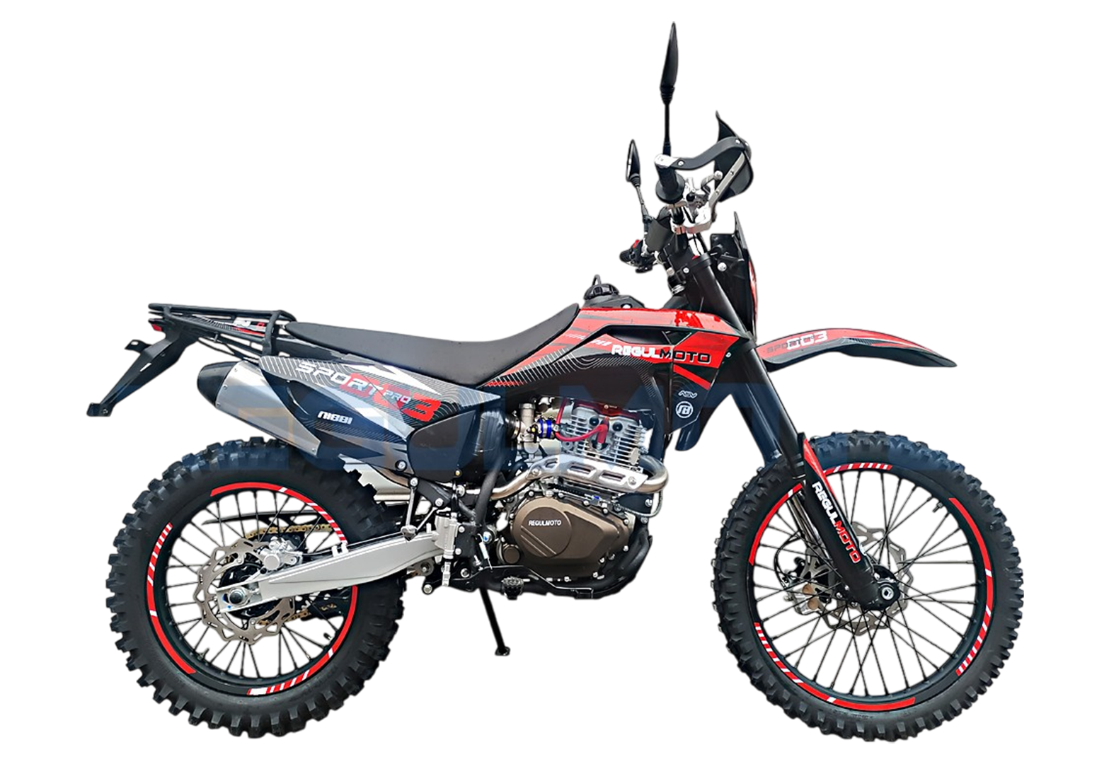 Мотоцикл Regulmoto Sport-003 PR PRO 300 (4 valves) 6 передач (Черный/красный) ПТС