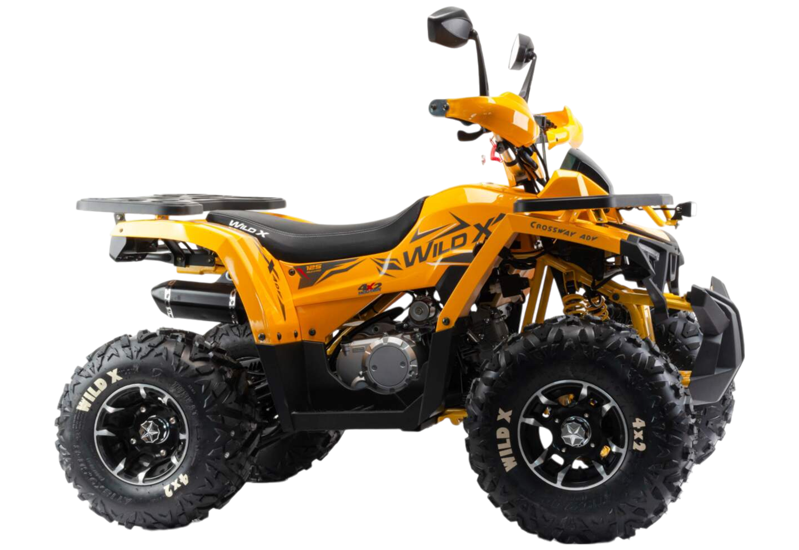 Квадроцикл Motoland VOX125 WILD X PRO А желтый