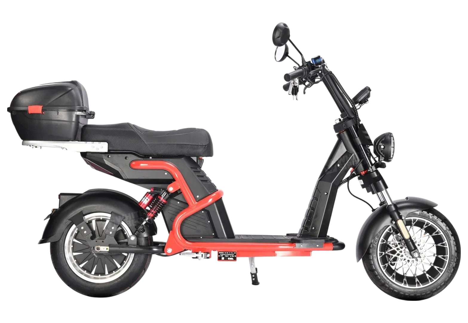 Электроскутер WHITE SIBERIA PRO BLACK EDITION 5000W