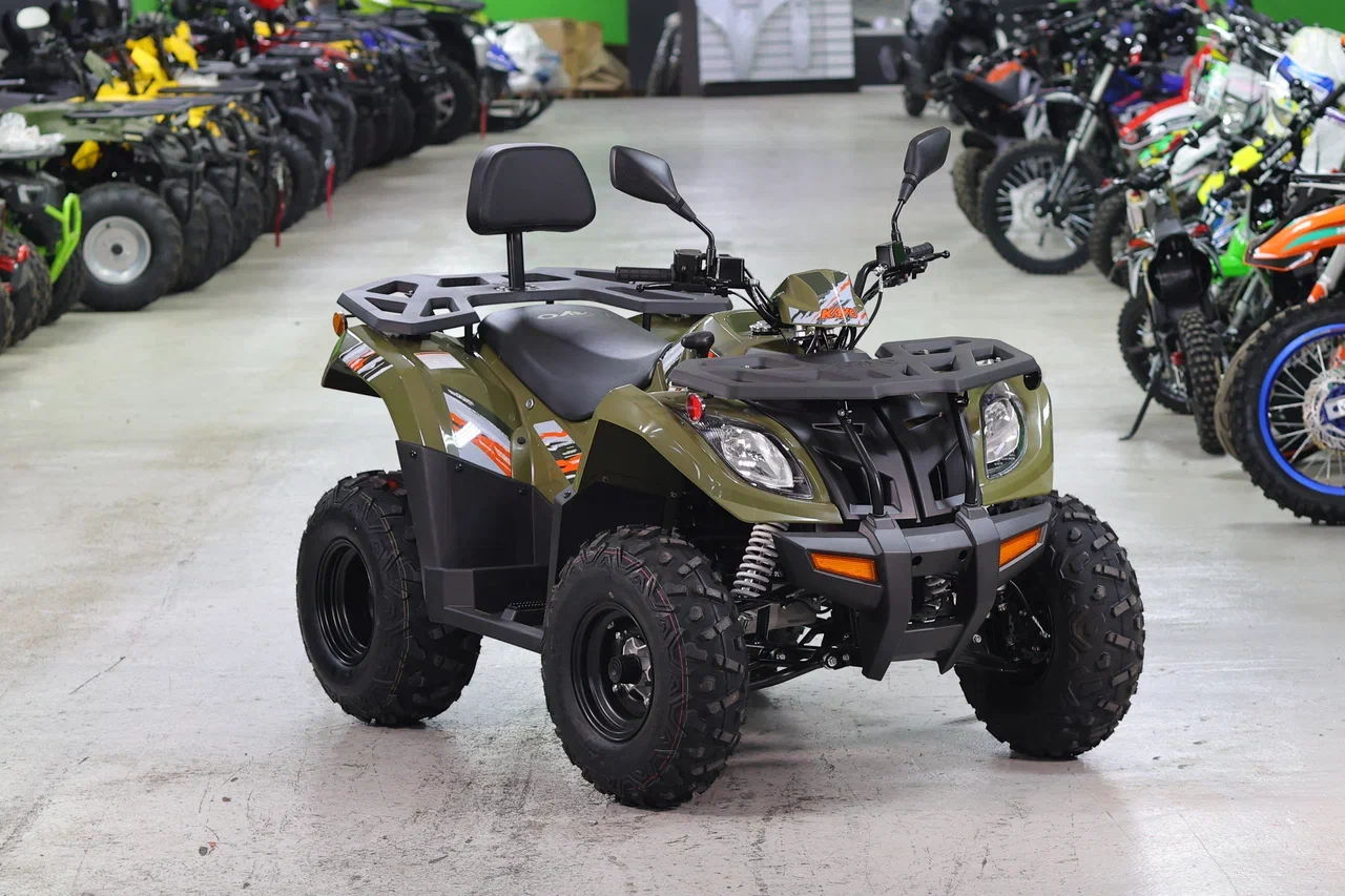 Квадрицикл KAYO AU300 Carb (ЗЕЛЕНЫЙ ХАКИ пластик 2025 г.) (ПТС)