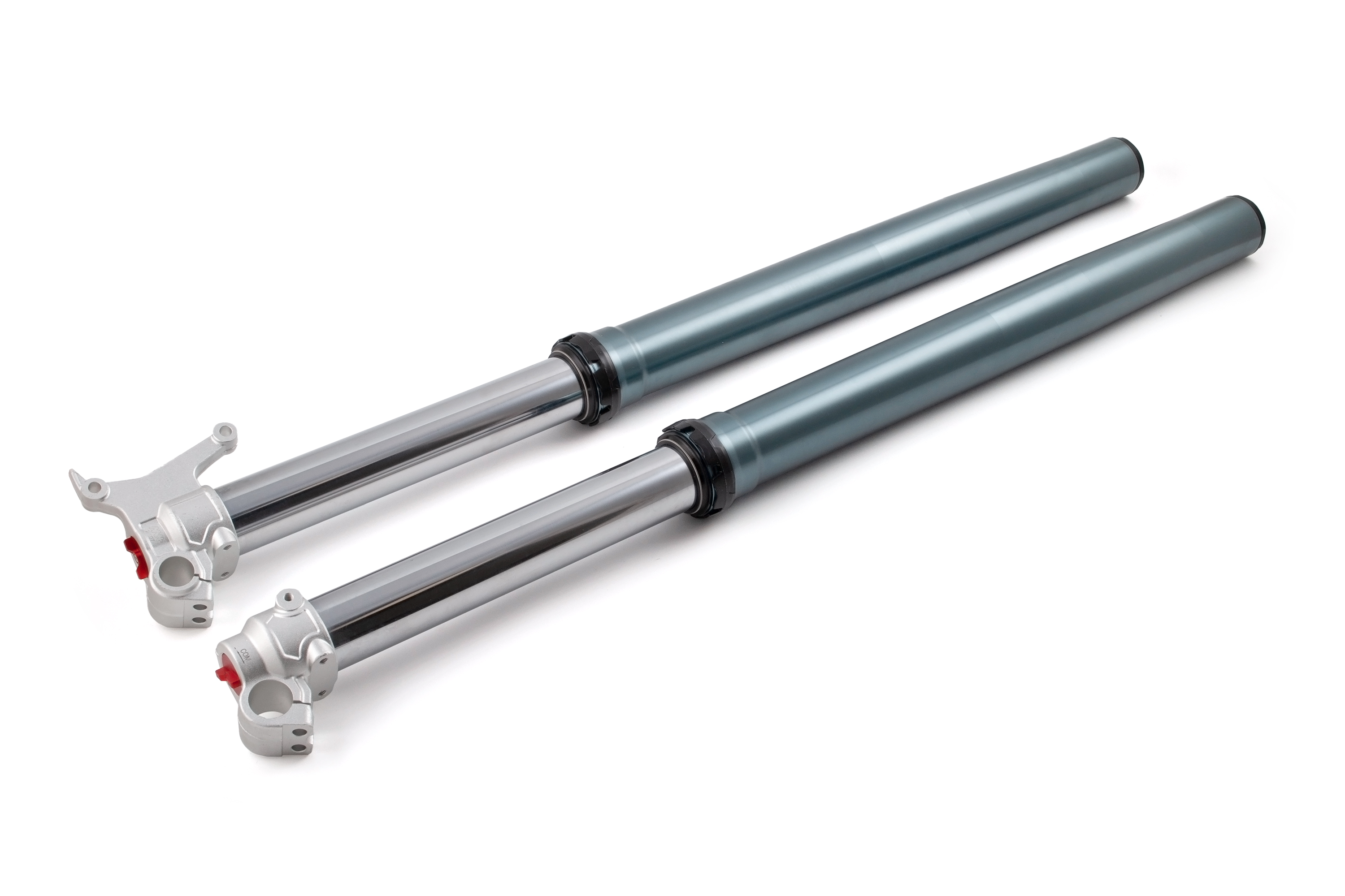 Перья вилки для эндуро мотоцикла 910мм 54/60 48мм MNT T7 (серые)