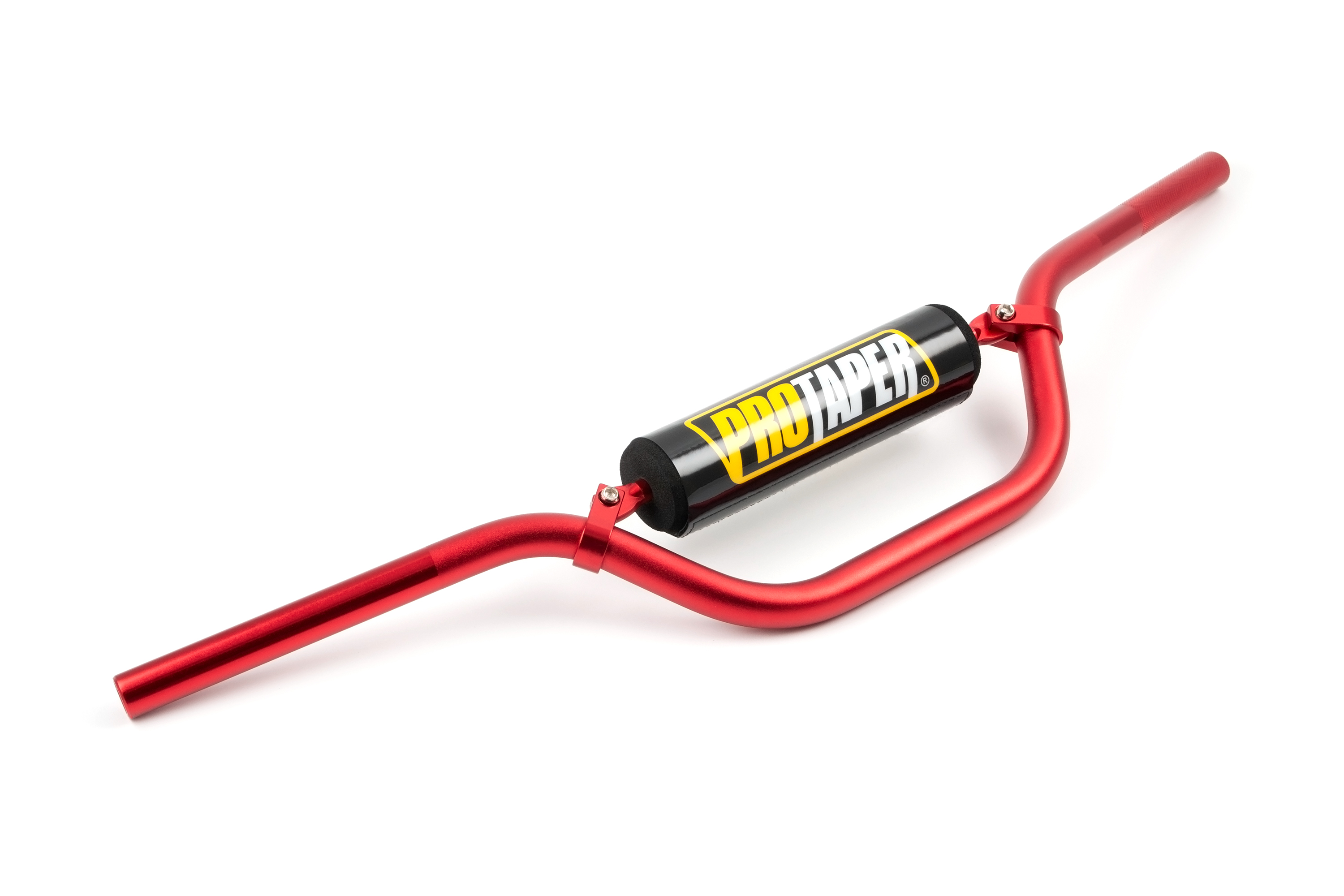 Руль для питбайка PRO-TAPER 22мм средний алюминиевый красный