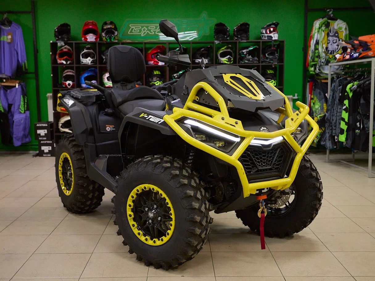 Квадроцикл BRC X-TERRA 1000 CT Черный/желтый (ПСМ).