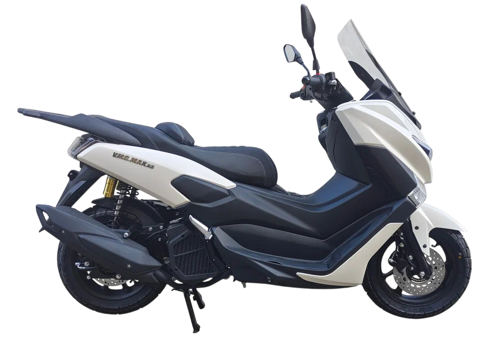 Скутер VENTO (VMC) MAX RS (150) (инжекторный впрыск, дисковый передний /задний торм., ABS) (ЭПТС) MATT WHITE/MATT BLACK