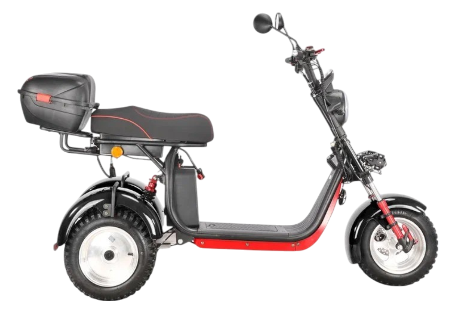 Электротрицикл WHITE SIBERIA IKRA 5000W BLACK