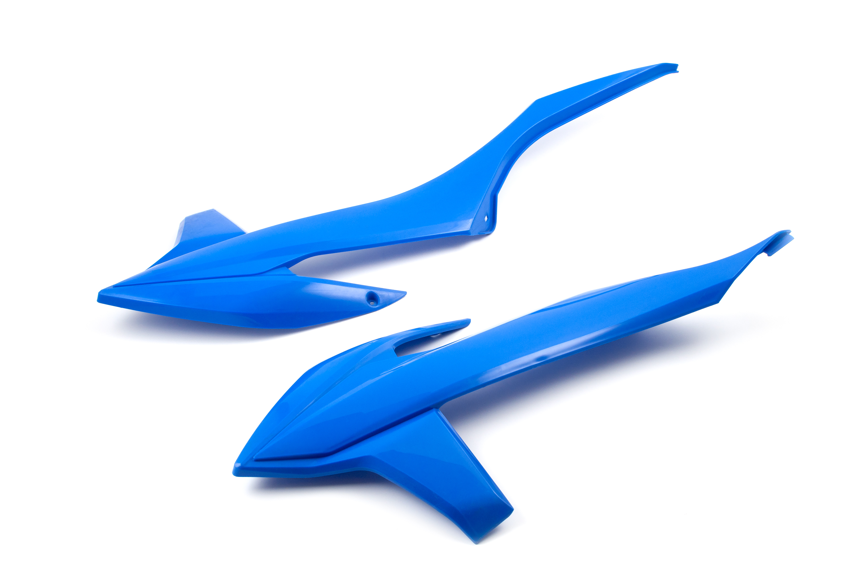 Боковые обтекатели передние (пара) левый+правый синий (тип-KTM 2016-2023) BRZ X6/ Gr8/ Progasi Wave