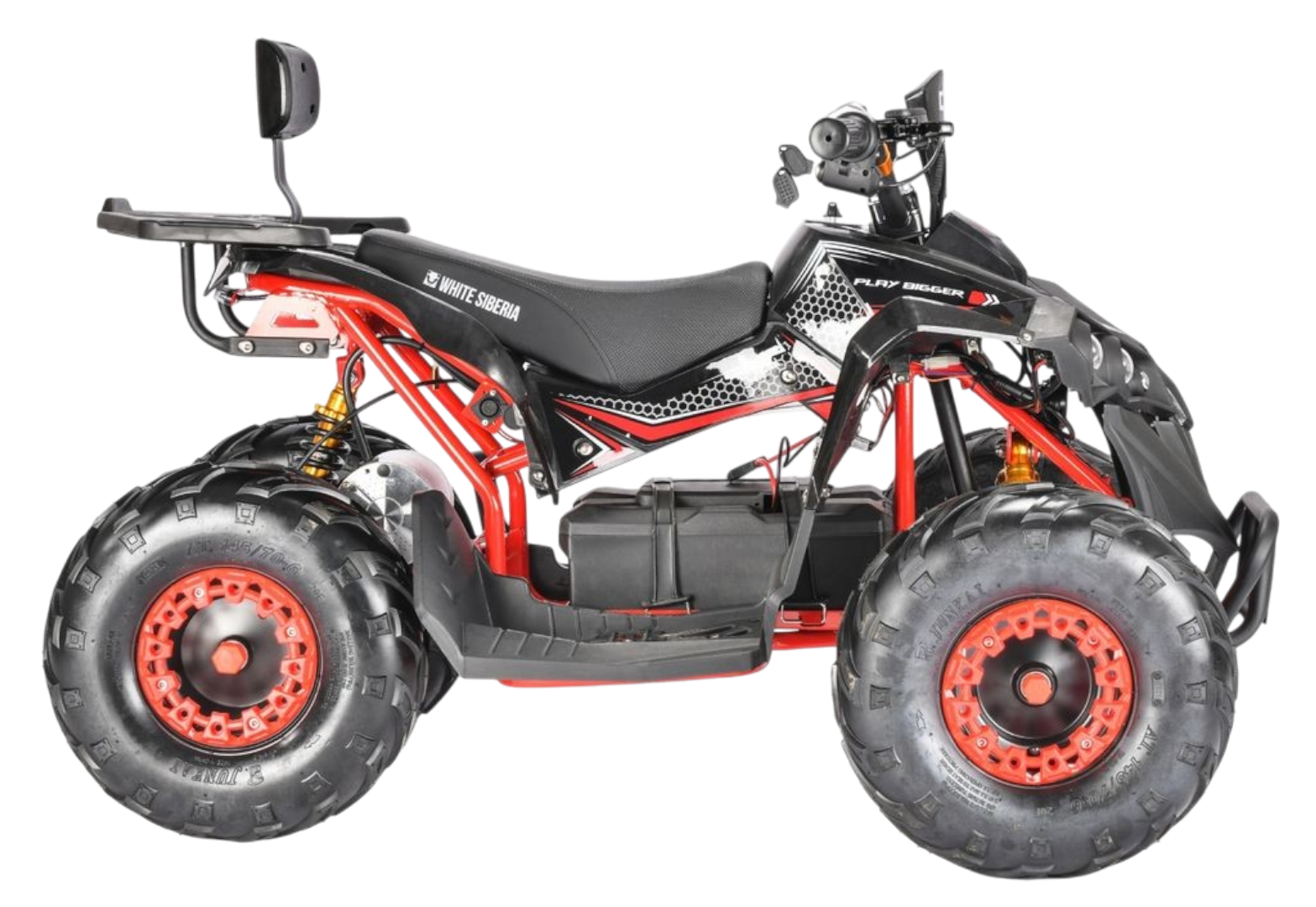 Электроквадроцикл WHITE SIBERIA SNEG R 1500W