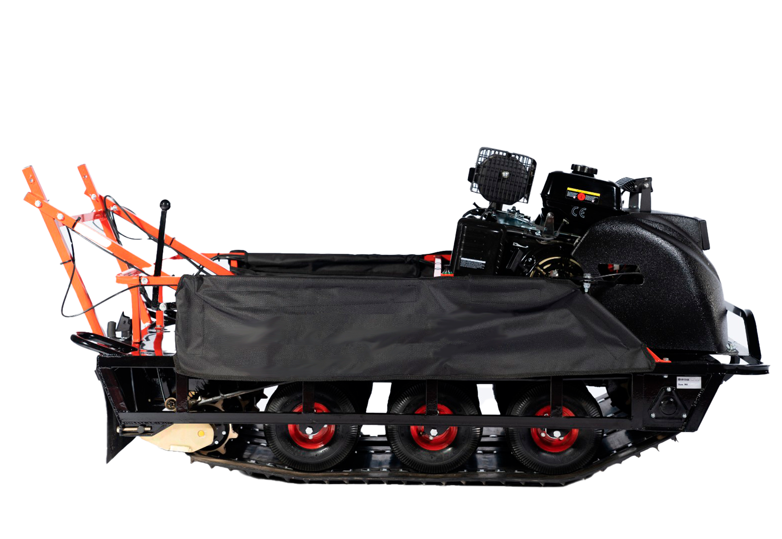 Мотобуксировщик всесезонный Бурлак Экспедитор 17 л.с. КАТКИ базовый