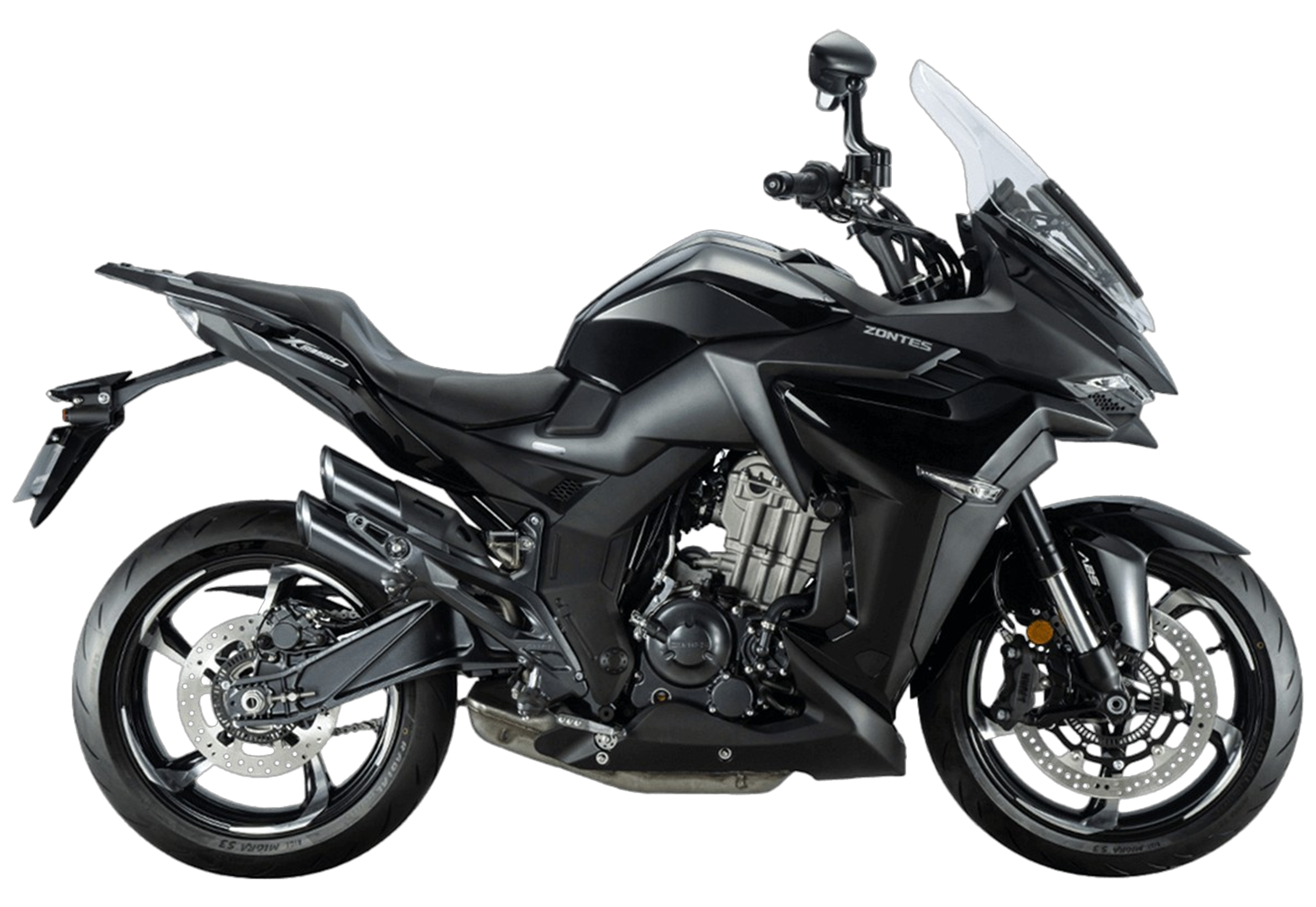 Мотоцикл ZONTES ZT350-X (4T ZT184MP EFI) 17/17 ПТС Черный