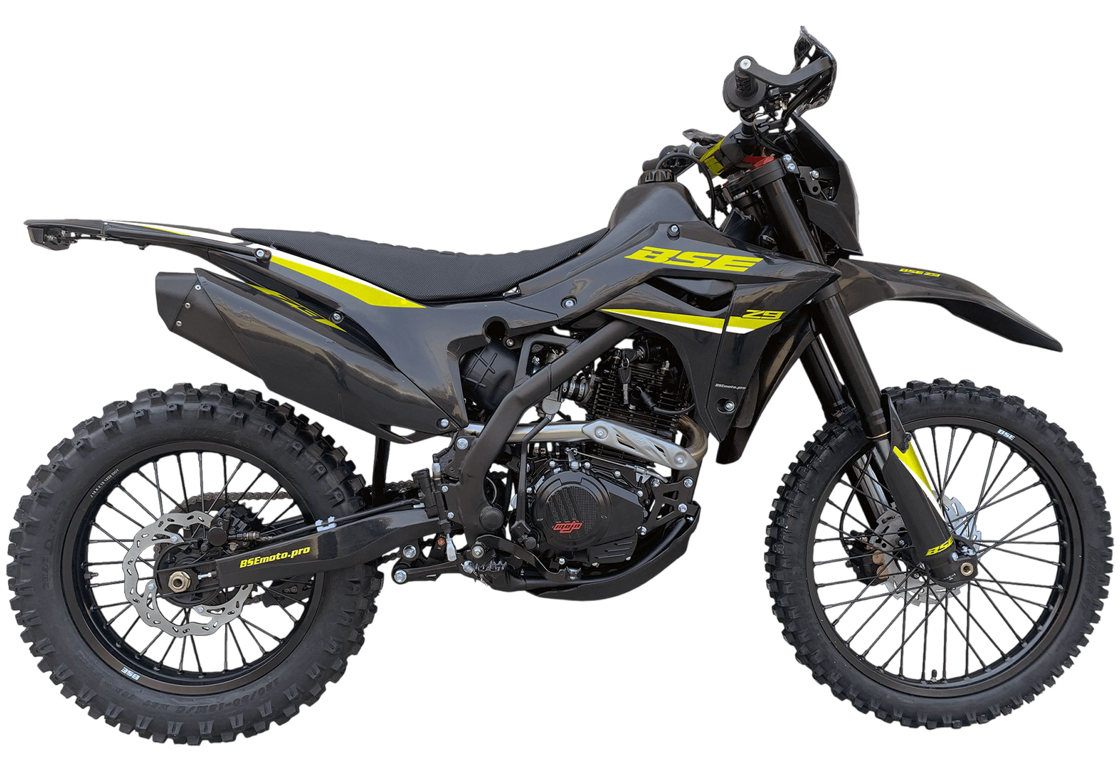 Кроссовый мотоцикл BSE Z9 Yellow Metallic S (ZS175 FMM-5)