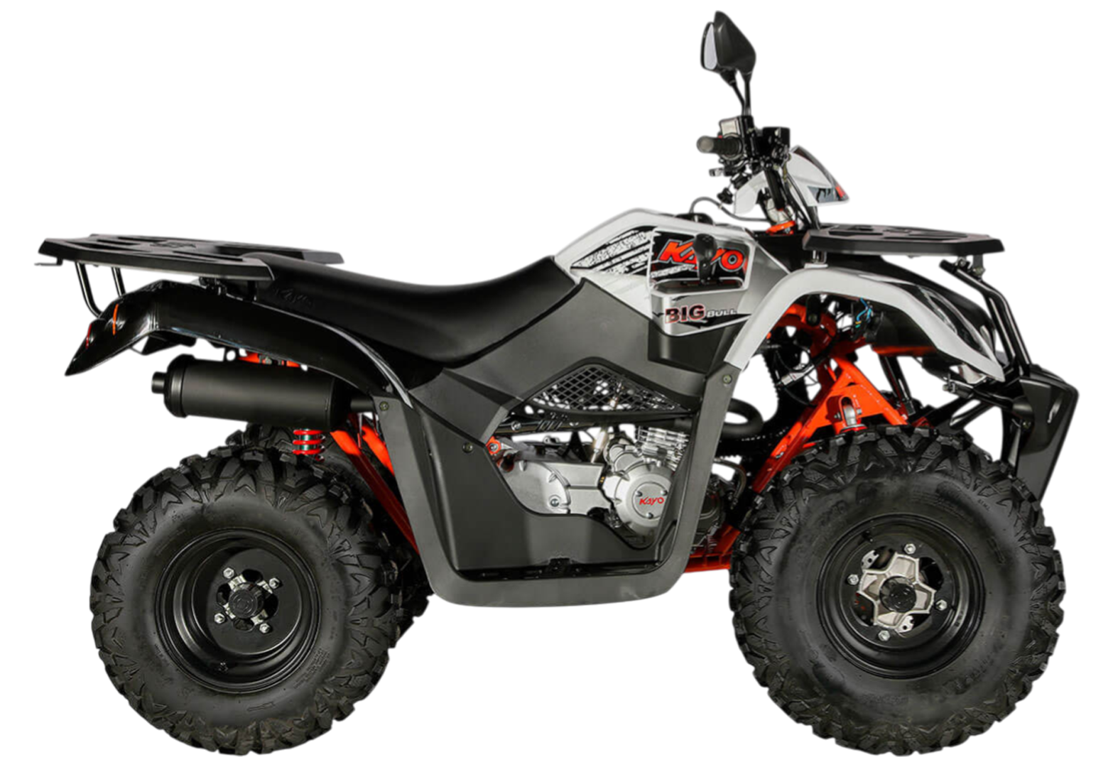 Квадроцикл KAYO AU200 (белый пластик 2022 г.) (Без ПСМ)