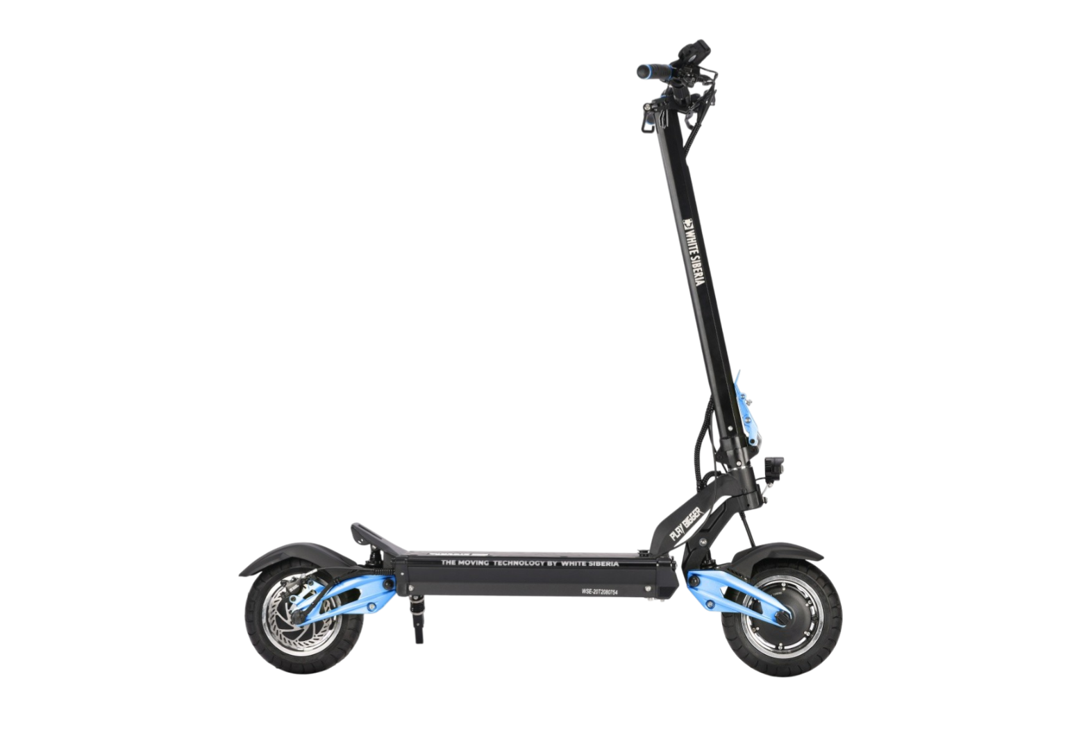 Электросамокат WHITE SIBERIA NERPA PRO 3600W BLUE SKY (синий)