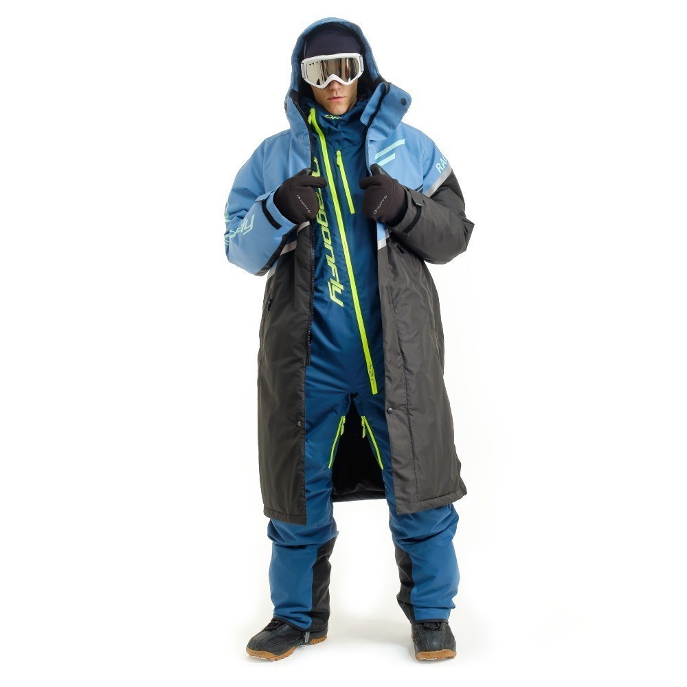Плащ зимний Race Coat Man Smoke Blue 2023 (XXL)