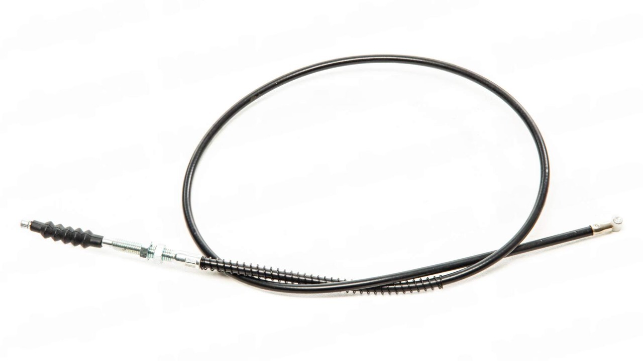 Трос сцепления для питбайка YX140-160 1000+63мм (с пружиной) черный