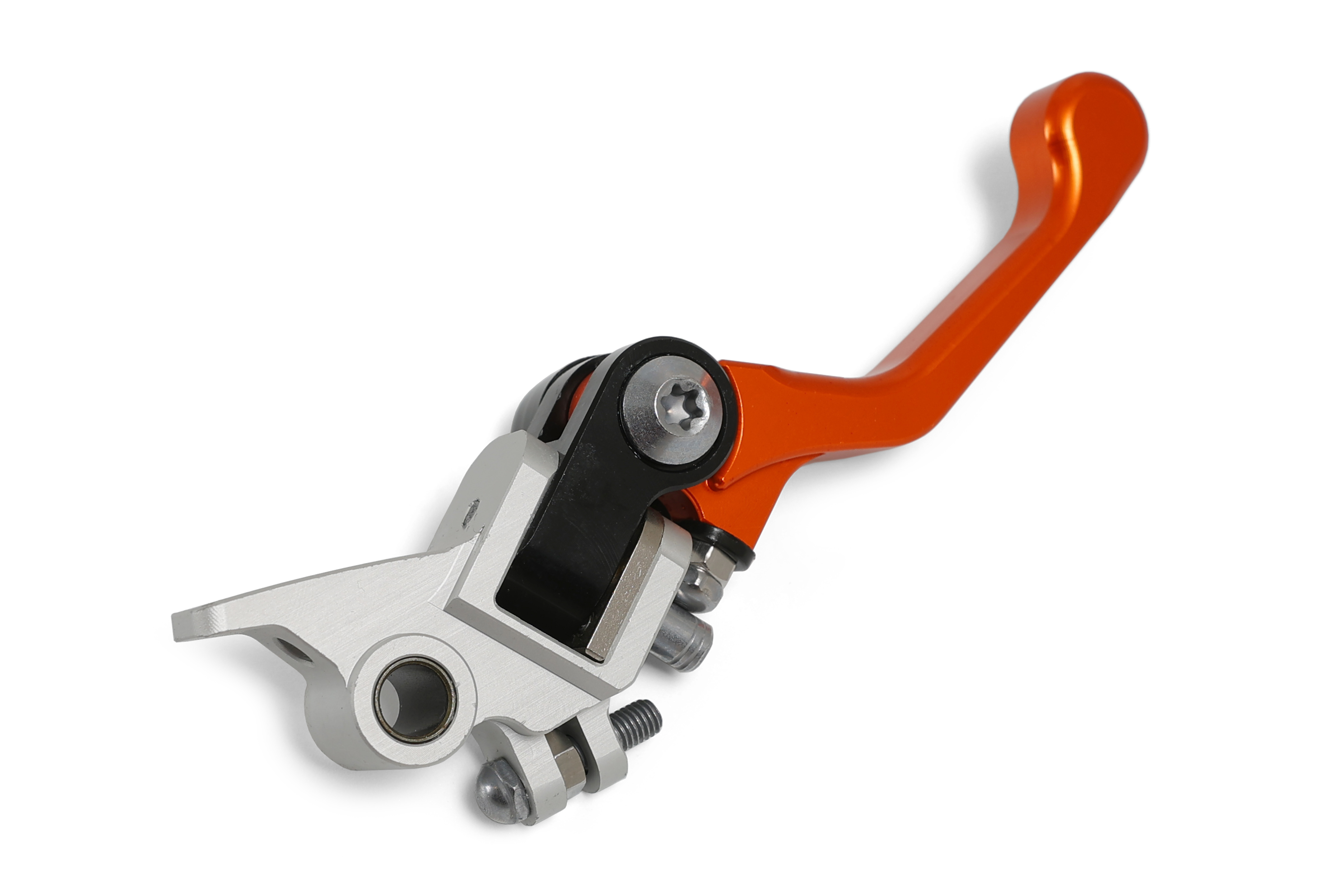 Рычаг тормозной складной CNC OTOM оранжевый (KEWS)